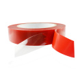 Ultra Thin Double Face Pet Adhesive Tape Low Tack Industrial Flame Retardant Double Sided Tape